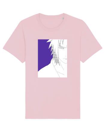 Naruto - Sasuke Uchiha sketch Cotton Pink