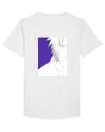 Naruto - Sasuke Uchiha sketch Tricou mânecă scurtă guler larg Bărbat Skater
