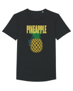 Pineapple Vibes Retro Tricou mânecă scurtă guler larg Bărbat Skater