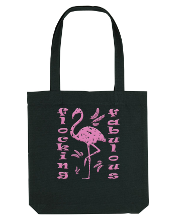 Flocking Fabulous Black