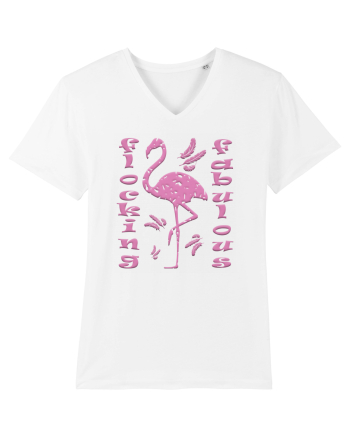 Flocking Fabulous White