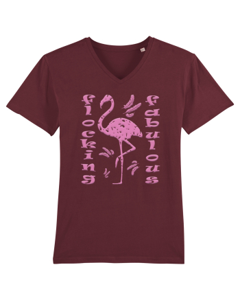 Flocking Fabulous Burgundy