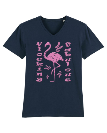 Flocking Fabulous French Navy