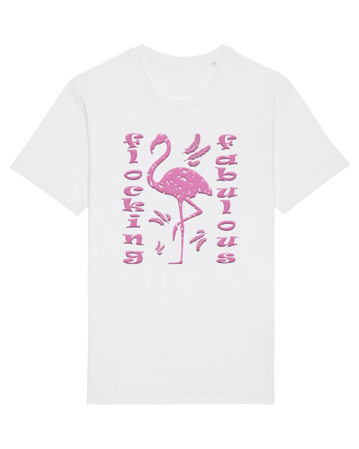 Tricou mânecă scurtă Unisex Rocker White