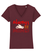 Always On My Mind, Moto Tricou mânecă scurtă guler V Damă Evoker
