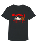 Always On My Mind, Moto Tricou mânecă scurtă guler larg Bărbat Skater