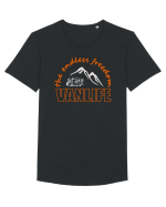 Vanlife. The Endless Freedom Tricou mânecă scurtă guler larg Bărbat Skater