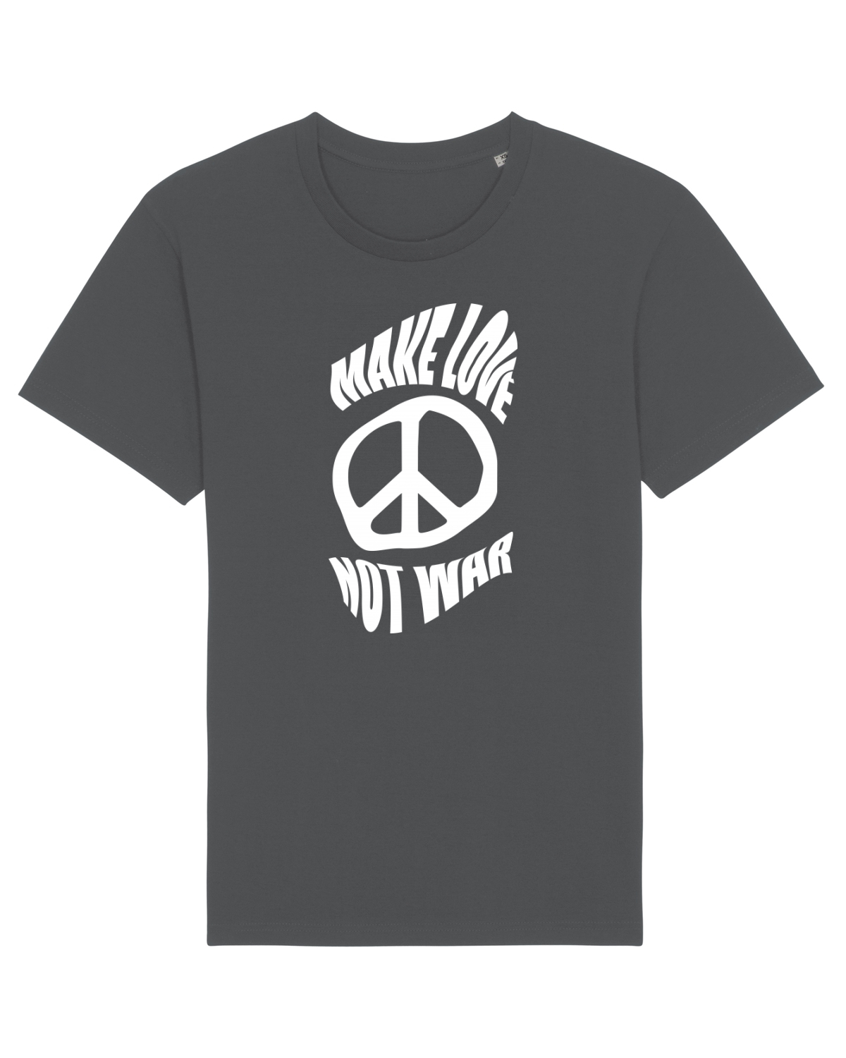 Tricou mânecă scurtă Unisex Rocker Anthracite