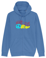 Make Love Not War Hanorac cu fermoar Unisex Connector