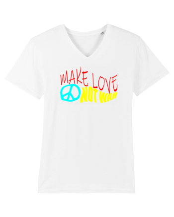 Make Love Not War White