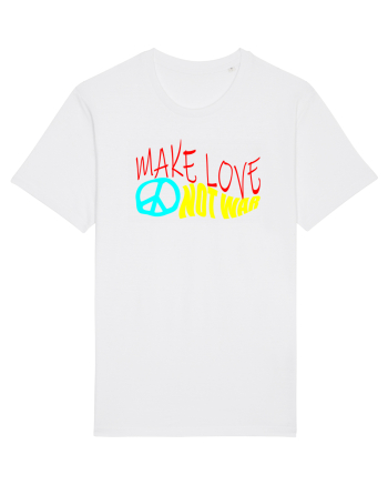 Make Love Not War White