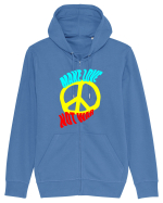 Make Love Not War Hanorac cu fermoar Unisex Connector