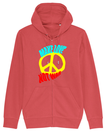 Make Love Not War Carmine Red