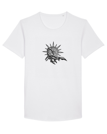 Scorpio Sun BW White