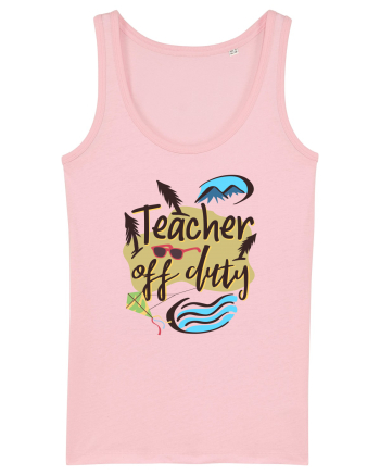 Tricou de profesor. Profesor in vacanta Cotton Pink