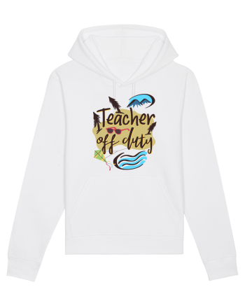 Tricou de profesor. Profesor in vacanta White