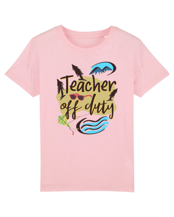 Tricou de profesor. Profesor in vacanta Cotton Pink