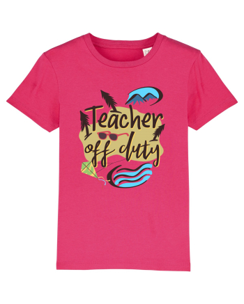Tricou de profesor. Profesor in vacanta Raspberry