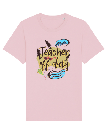 Tricou de profesor. Profesor in vacanta Cotton Pink