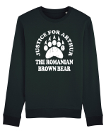 Justice For Arthur The Romanian Brown Bear Bluză mânecă lungă Unisex Rise