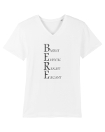 BERE Tricou mânecă scurtă guler V Bărbat Presenter