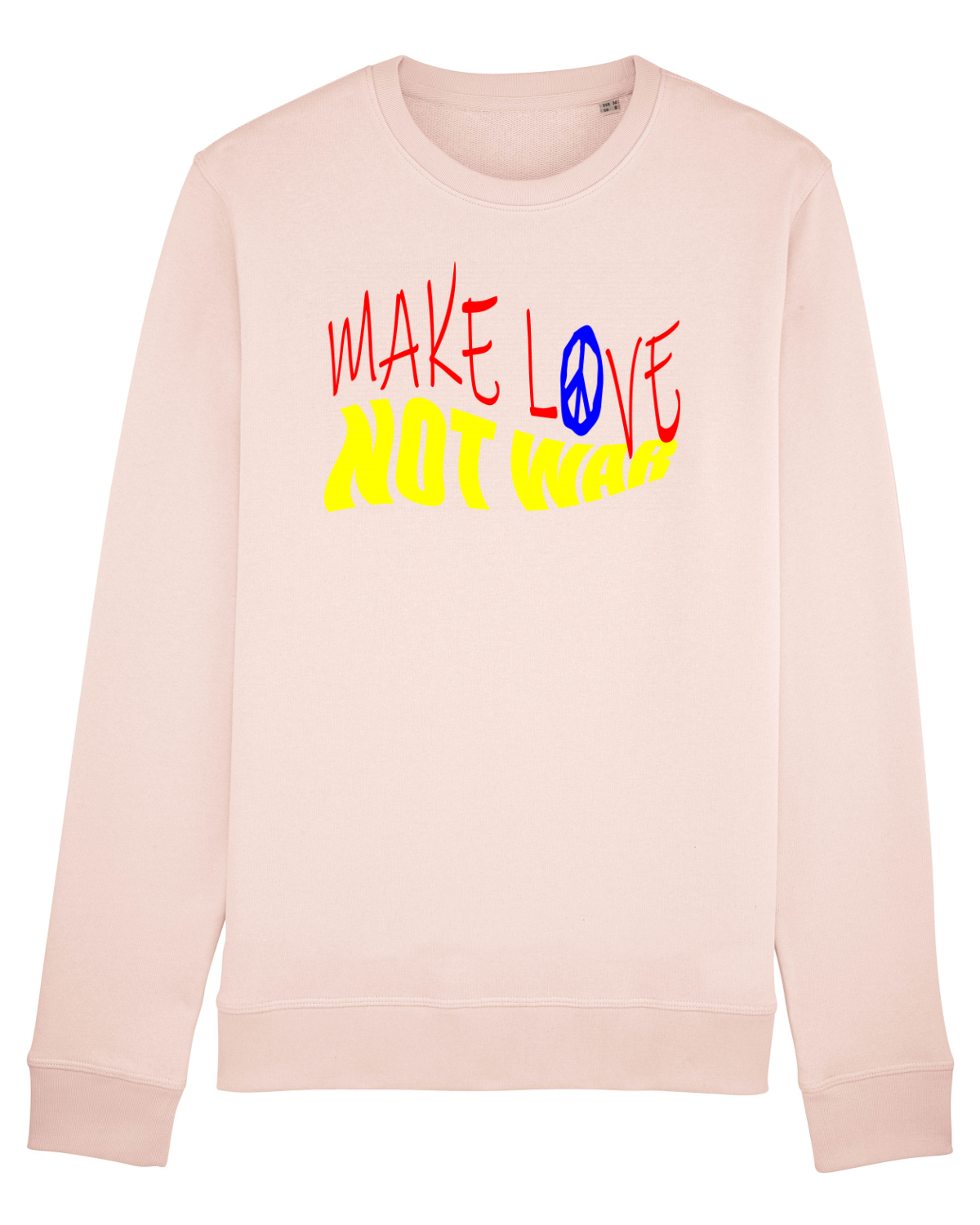 Bluză mânecă lungă Unisex Rise Candy Pink