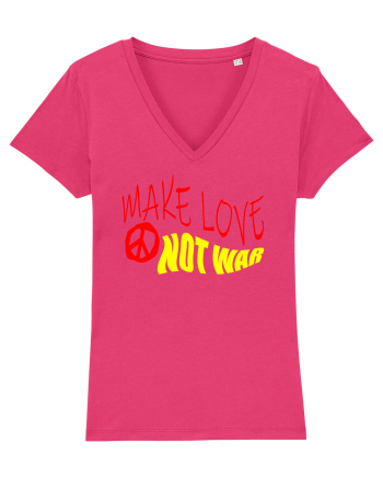 Make Love Not War 5 Raspberry