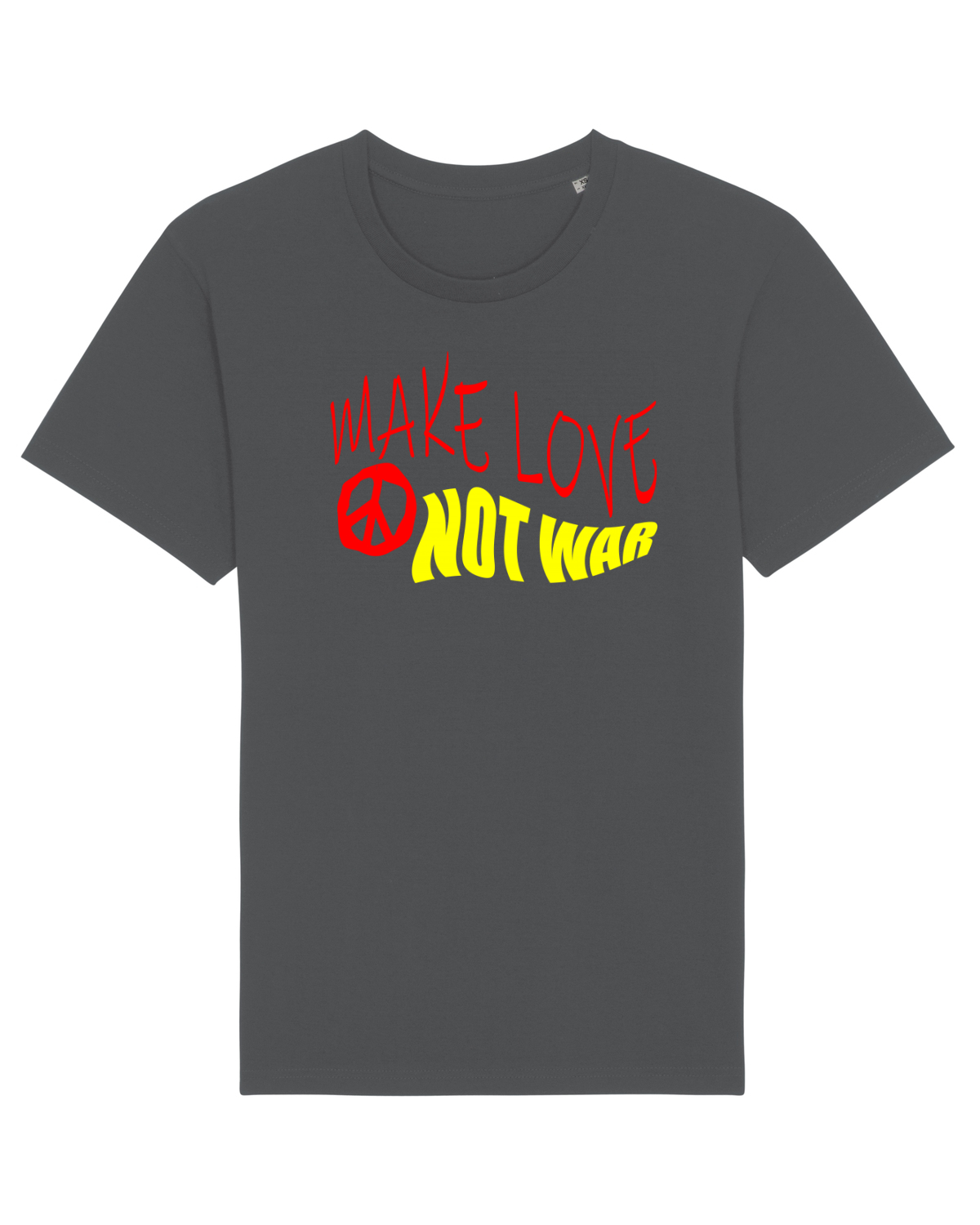 Tricou mânecă scurtă Unisex Rocker Anthracite