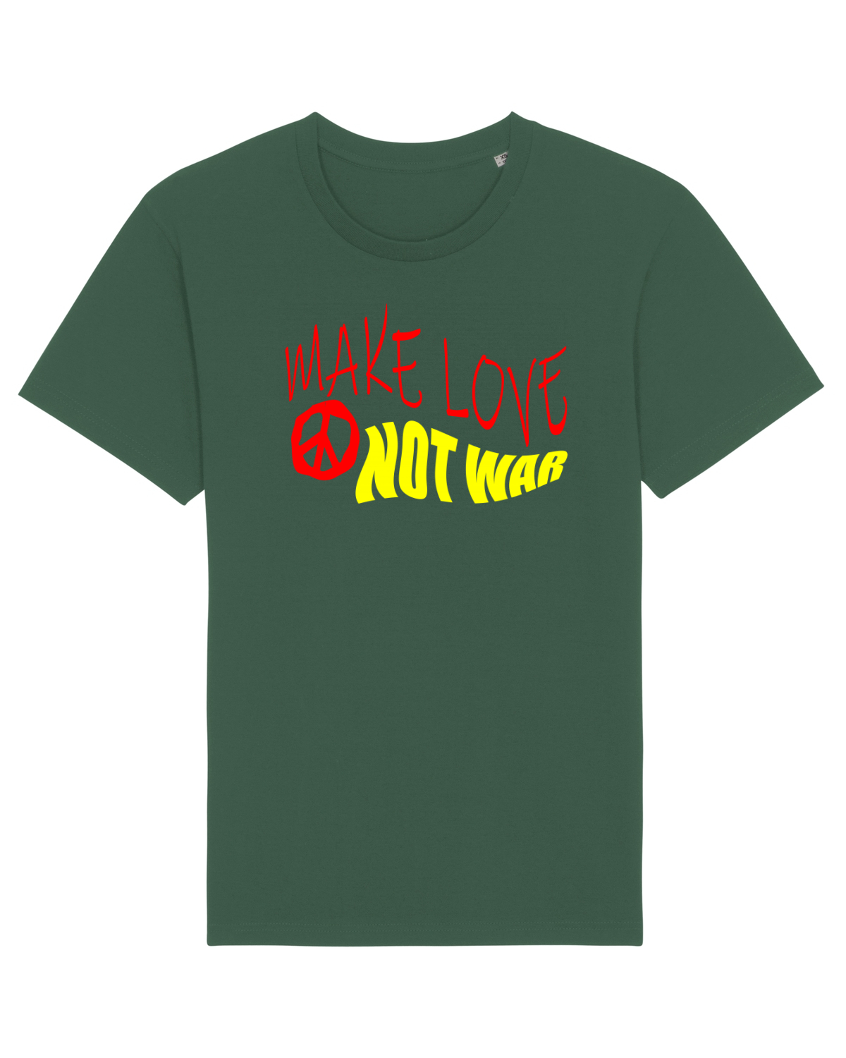Tricou mânecă scurtă Unisex Rocker Bottle Green