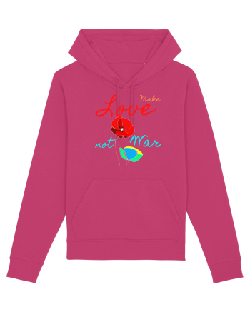 Make Love Not War 6 Raspberry