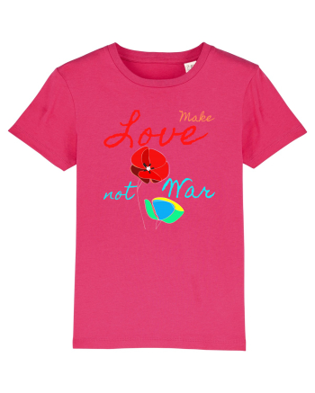 Make Love Not War 6 Raspberry