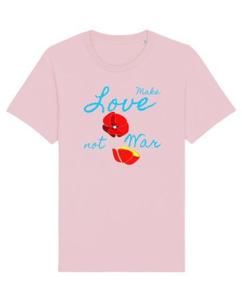 Make Love Not War 7 Cotton Pink