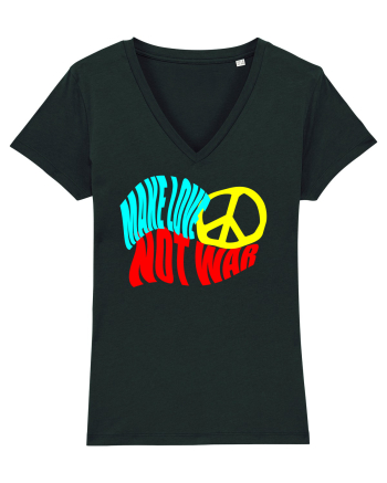 Make Love Not War 8 Black