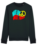 Make Love Not War 8 Bluză mânecă lungă Unisex Rise