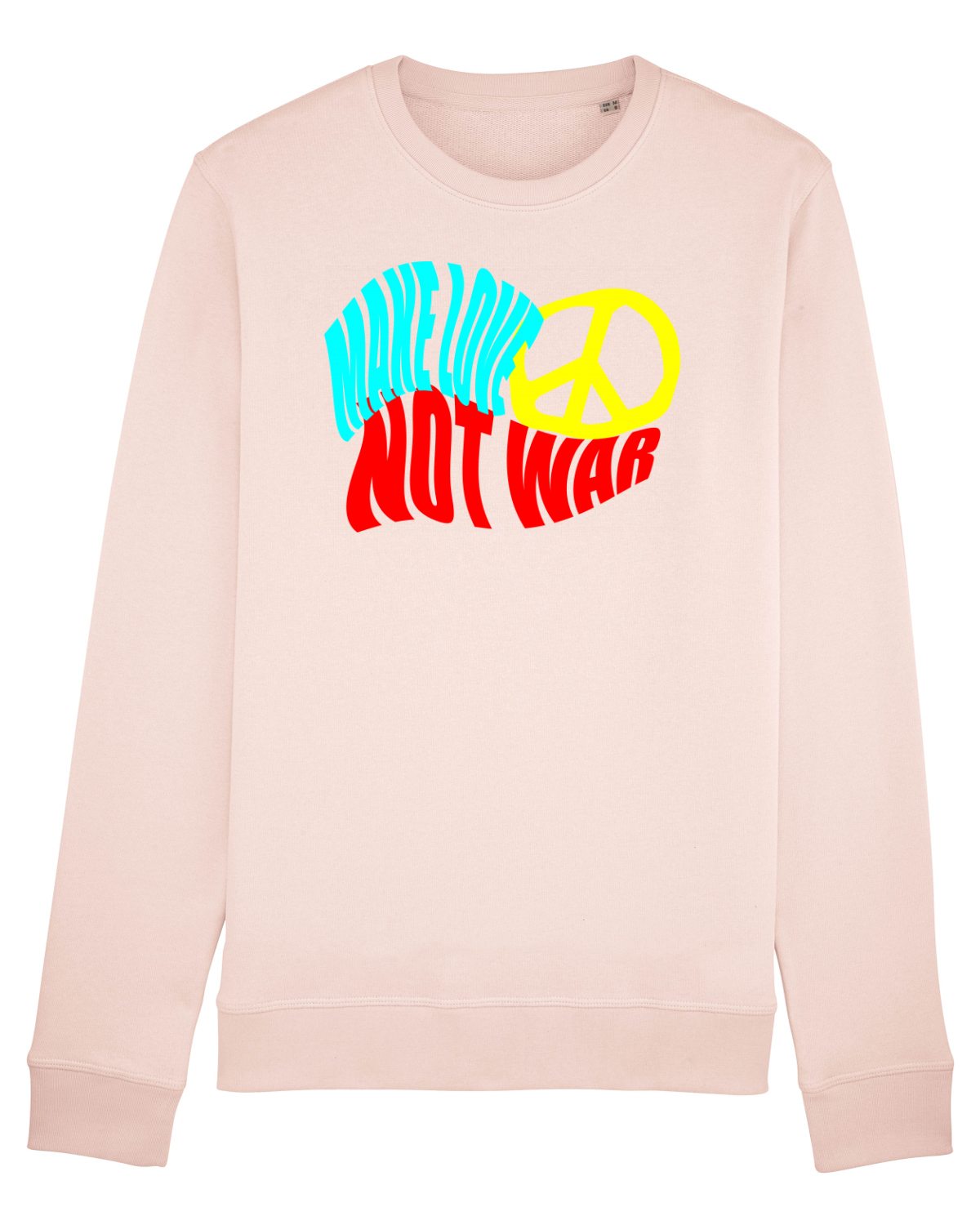 Bluză mânecă lungă Unisex Rise Candy Pink