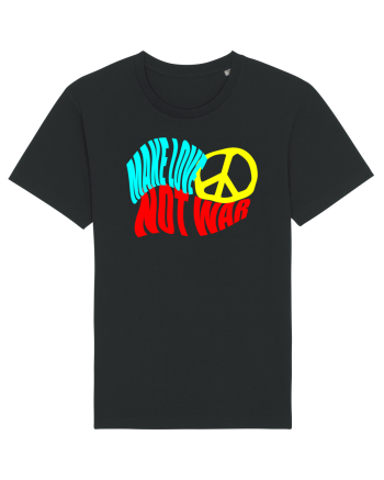 Make Love Not War 8 Black