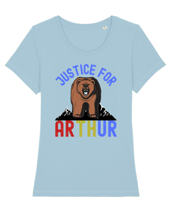 Justice For Arthur Sky Blue