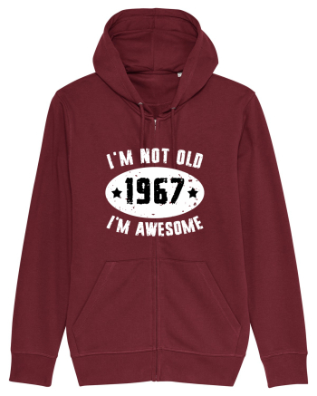 I'm Not Old I'm Awesome 1967 Burgundy
