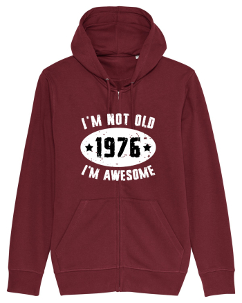 I'm Not Old I'm Awesome 1976 Burgundy