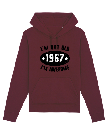 I'm Not Old I'm Awesome 1967 Burgundy