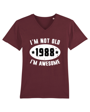 I'm Not Old I'm Awesome 1988 Burgundy