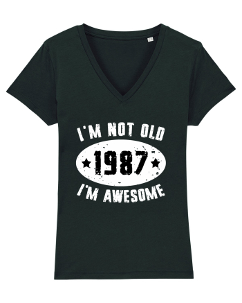 I'm Not Old I'm Awesome 1987 Black