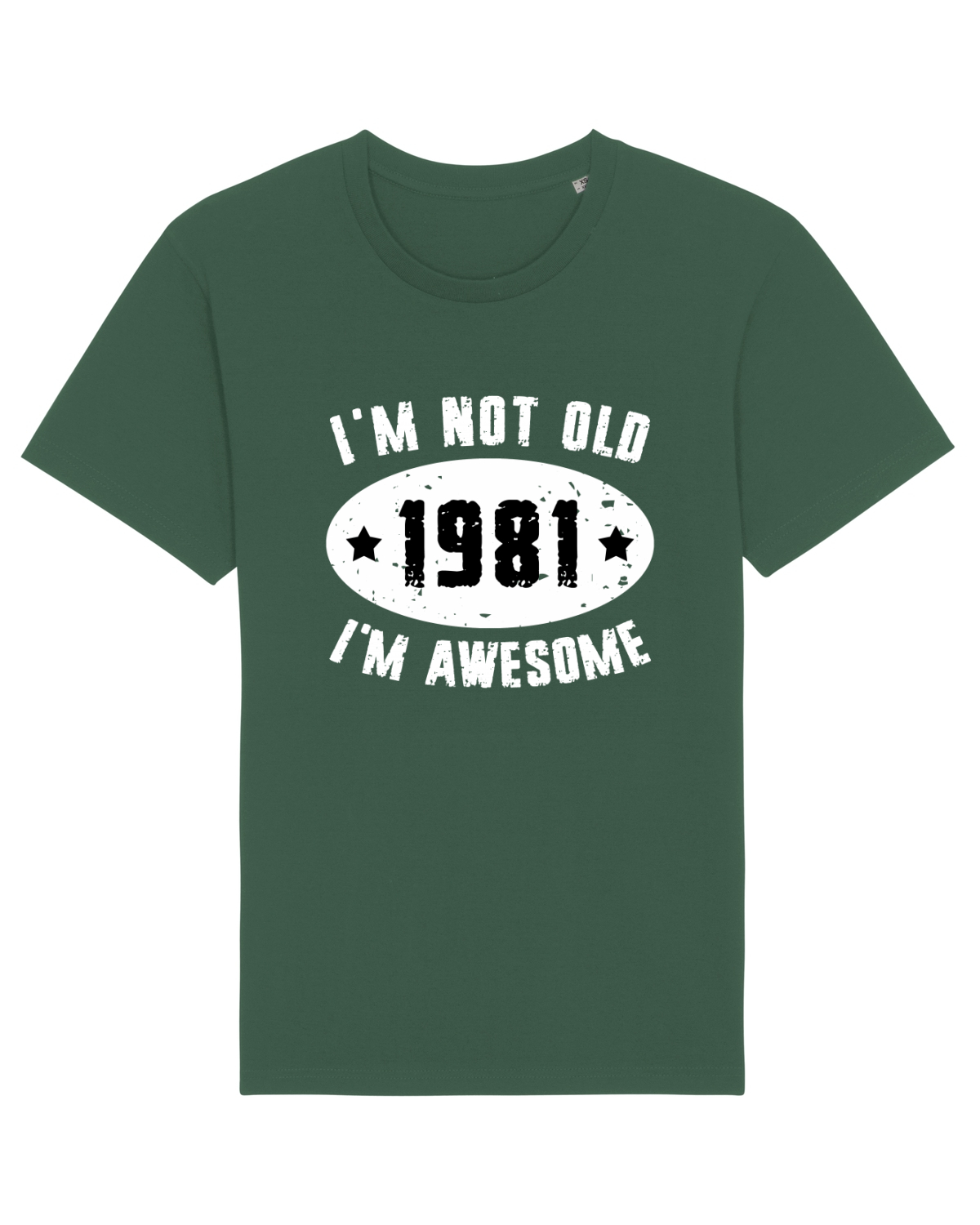 Tricou mânecă scurtă Unisex Rocker Bottle Green