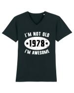 I'm Not Old I'm Awesome 1978 Tricou mânecă scurtă guler V Bărbat Presenter