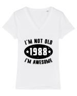 I'm Not Old I'm Awesome 1988 Tricou mânecă scurtă guler V Damă Evoker