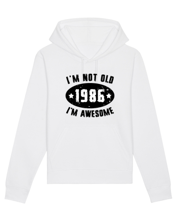 I'm Not Old I'm Awesome 1986 White