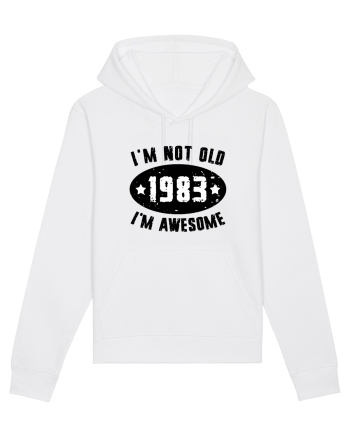 I'm Not Old I'm Awesome 1983 White