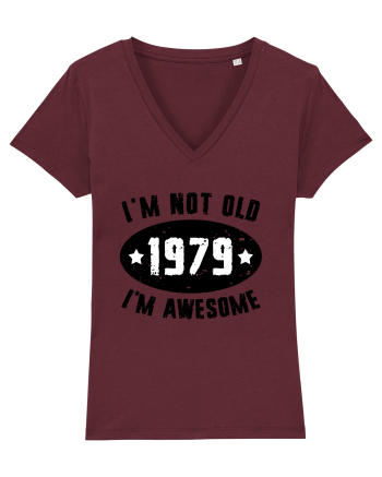 I'm Not Old I'm Awesome 1979 Burgundy