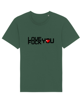 Love You or Fuck You Bottle Green