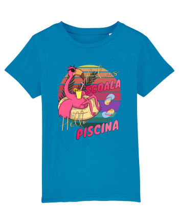 Adios Scoala Hello Piscina Viata de Profesor Student ElevTricou de Vara Azur